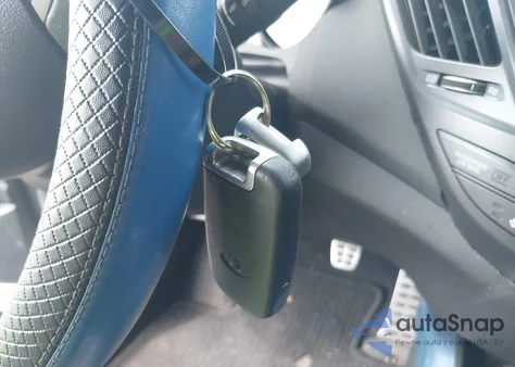 2013 Hyundai Veloster Turbo W/Blue from USA, damaged, VIN KMHTC6AE1DU177023